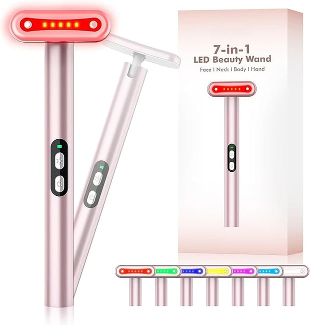 7-in-1 LED Light Therapy Facial Device