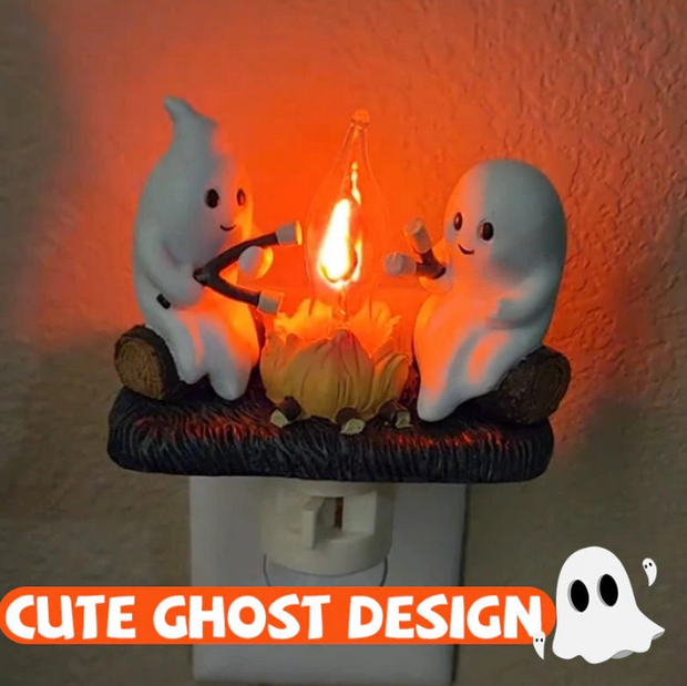 Flickering Ghost Campfire Night Light