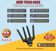 WiFi Booster – Enhance Network Speed & Expand Signal Coverage | Stable & High-Speed, Smart Optimization