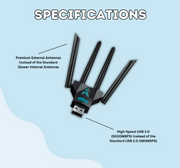 WiFi Booster – Enhance Network Speed & Expand Signal Coverage | Stable & High-Speed, Smart Optimization