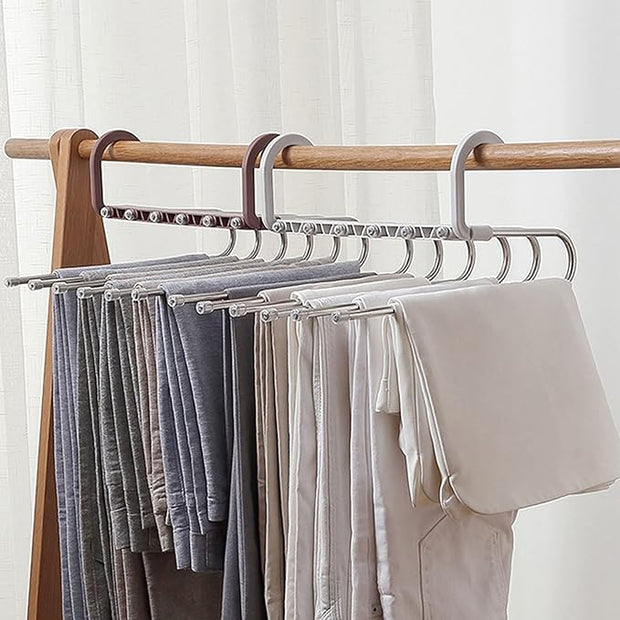 5-Tier Space-Saving Pants Hanger