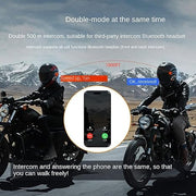 Motorcycle Bluetooth Intercom Headset