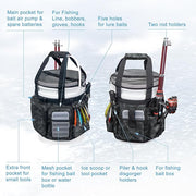 Outdoor Angler Sling Bag - Multifunctional Fishing Crossbody Bag