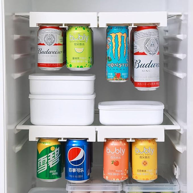 Refrigerator Beverage Organizer Shelf