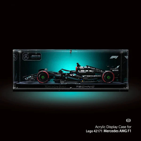 F1 Technic ProCase - Ultra-Clear LEGO® Display 🏎️✨