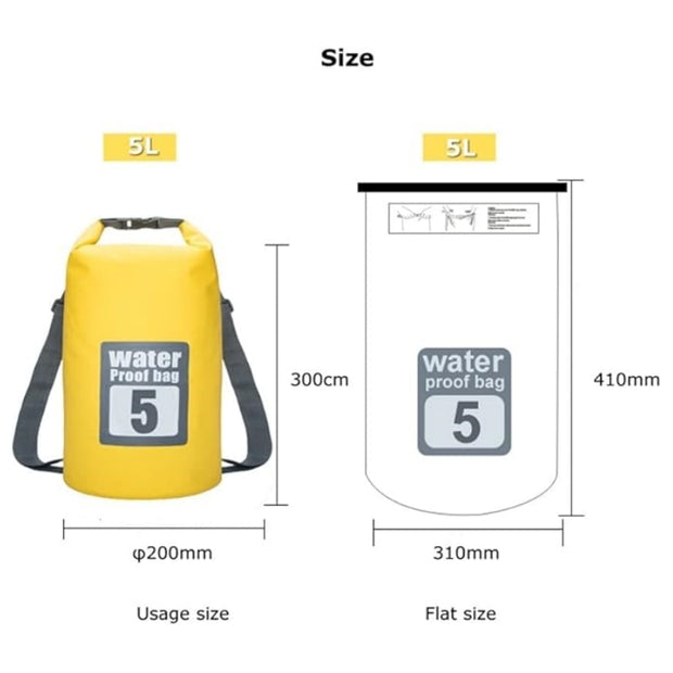 5L Waterproof Swim Buoy Dry Bag