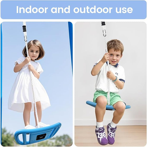 3-in-1 Tree Swing Set for Kids