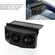 Solar-Powered Car Vent Fan