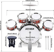 RockStar Junior - 5-Piece Toddler Drum Set 🥁🎸