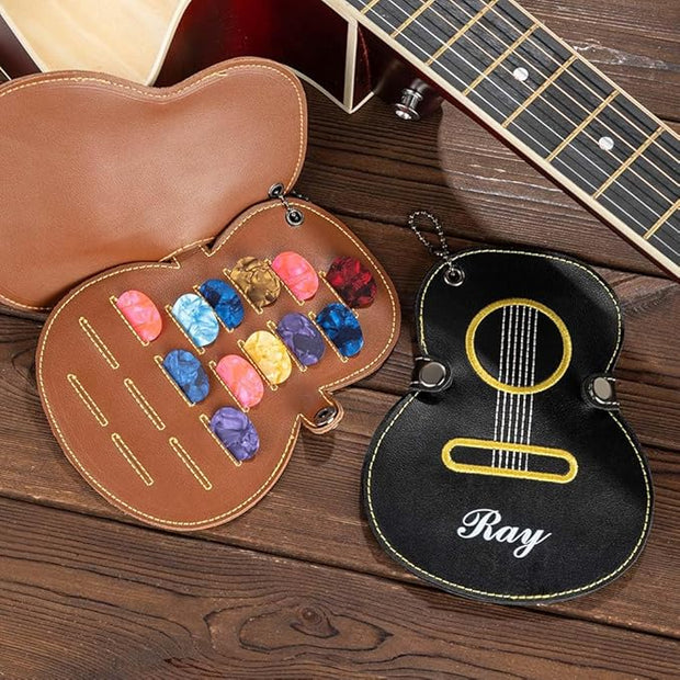 Personalized Guitar Pick Case