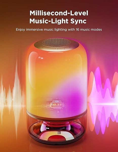 Smart Table Lamp with Bluetooth Speaker 🎵💡