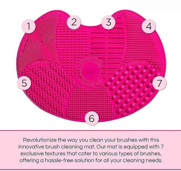 Makeup Brush Cleaning Mat