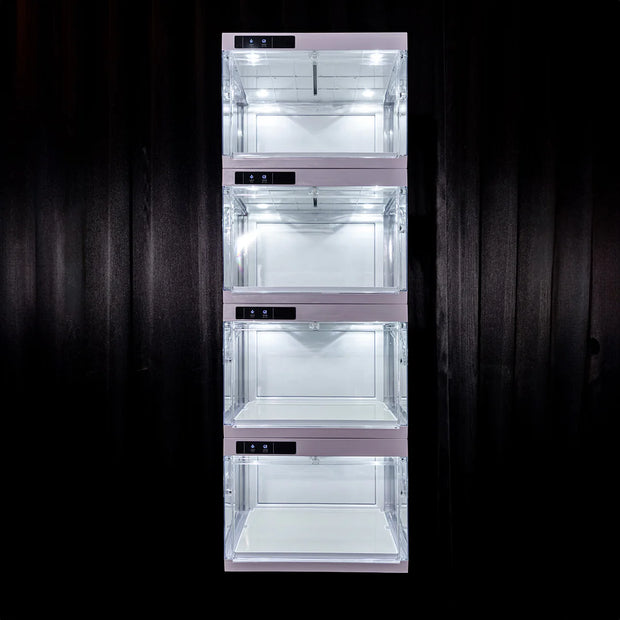 GlideShow Pro - Illuminated Display Case 2-Pack 📦✨