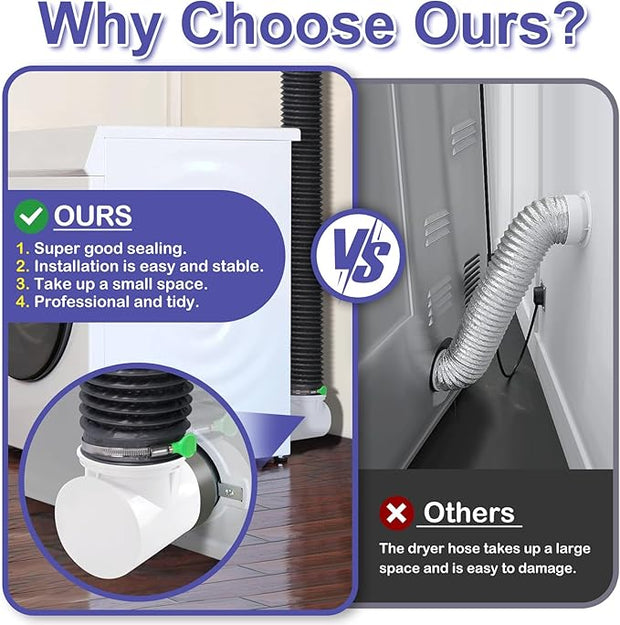 Compact Dryer Vent Hose Kit