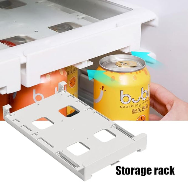 Refrigerator Beverage Organizer Shelf