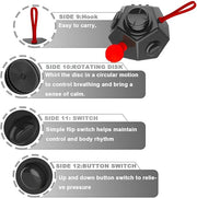 4-Pack 12-Side Fidget Cube Set