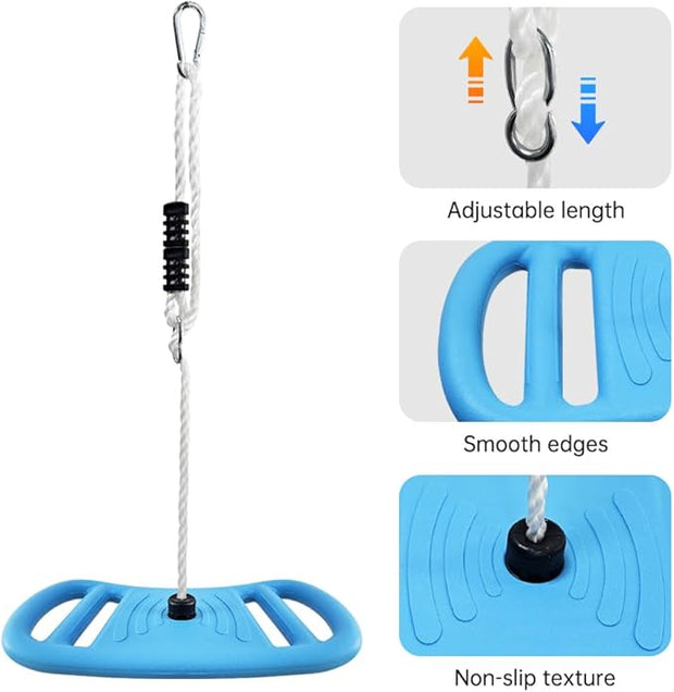 3-in-1 Tree Swing Set for Kids