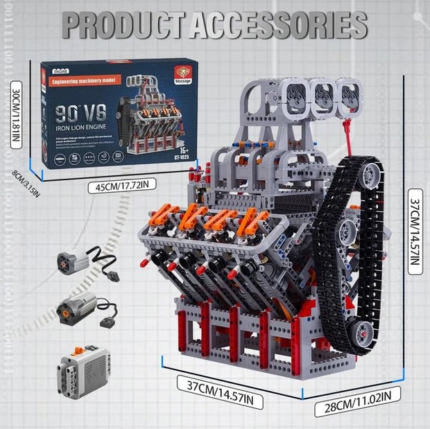 V8 Engine Master - 5.0L Buildable Model Kit 🏎️🔧