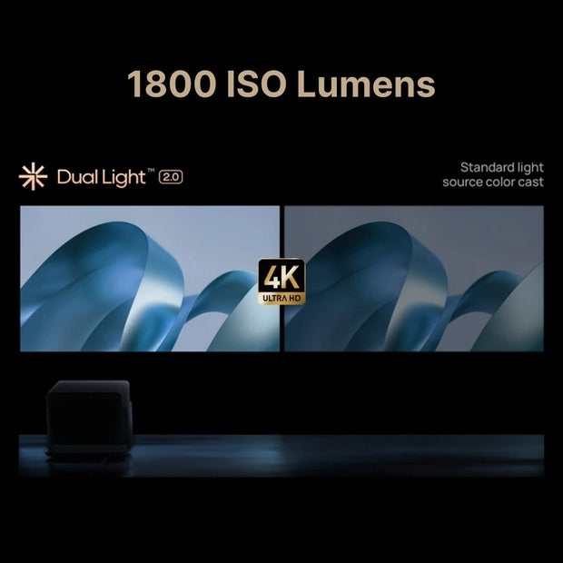 CineBeam 4K Pro - Dual Light Home Theater Projector 🎥✨