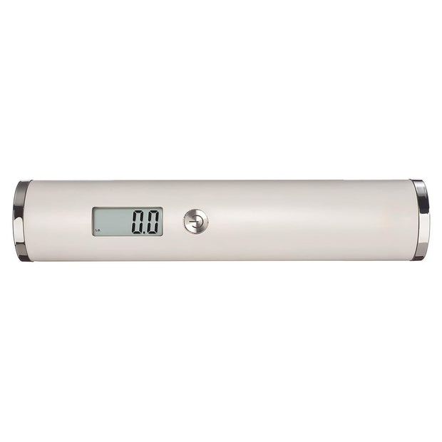 Ultra-Light Digital Luggage Scale – White | High Precision | 110 lb Capacity | Portable & Durable