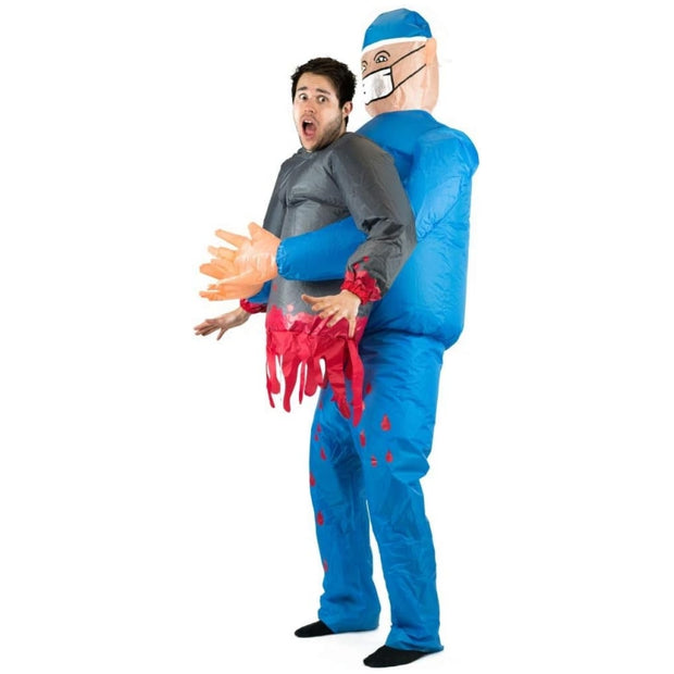 Scary Doctor / Surgeon Kids Inflatable Costume – Halloween Party Cosplay