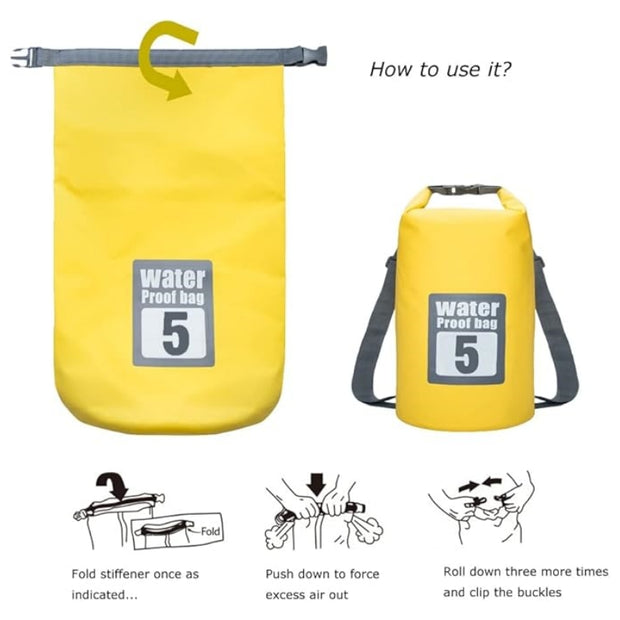 5L Waterproof Swim Buoy Dry Bag