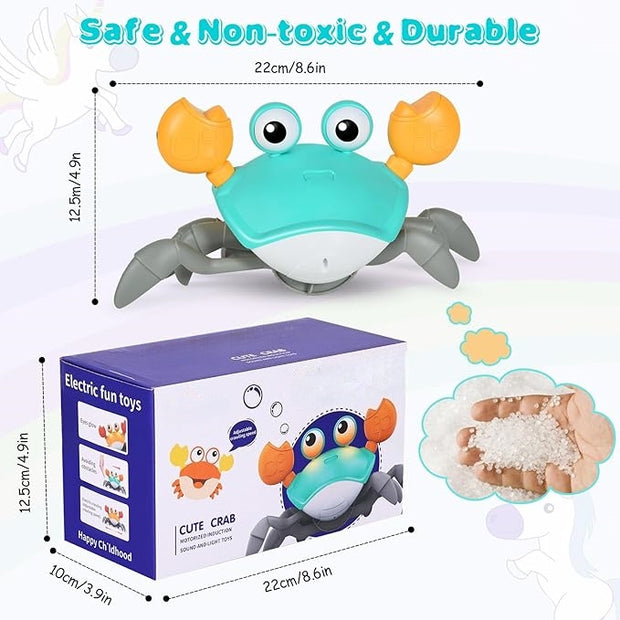 Interactive Crawling Crab Toy 🎵✨