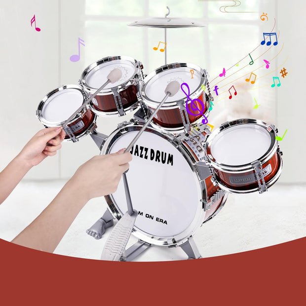 RockStar Junior - 5-Piece Toddler Drum Set 🥁🎸