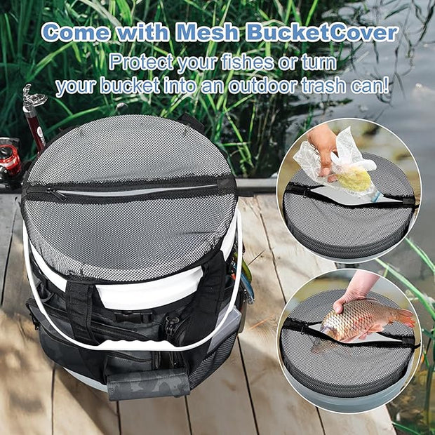 Outdoor Angler Sling Bag - Multifunctional Fishing Crossbody Bag