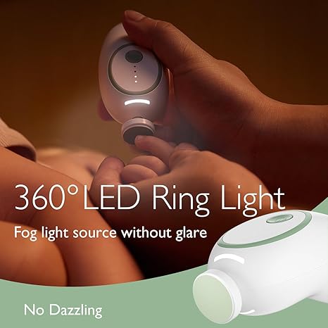 🔋Rechargeable Electric Baby Nail File | Safe, Silent &amp; Gentle Grooming for All Ages