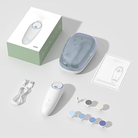 🔋Rechargeable Electric Baby Nail File | Safe, Silent &amp; Gentle Grooming for All Ages