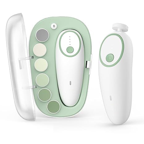 🔋Rechargeable Electric Baby Nail File | Safe, Silent &amp; Gentle Grooming for All Ages