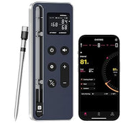 Bluetooth Meat Thermometer Digital – Wireless Smart Meat Thermometer for Grilling