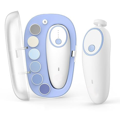 🔋Rechargeable Electric Baby Nail File | Safe, Silent &amp; Gentle Grooming for All Ages