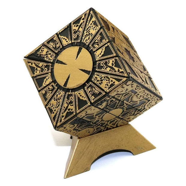 Detachable Hellraiser Puzzle Box – 1:1 Movie Replica, Mechanical Horror-Themed Puzzle Toy for Adults