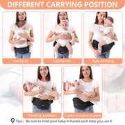 Ergonomic Baby Hip Carrier