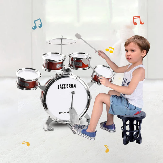 RockStar Junior - 5-Piece Toddler Drum Set 🥁🎸