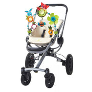 🌈 Adjustable Stroller Toy Arch with 6 Sensory Toys 👶