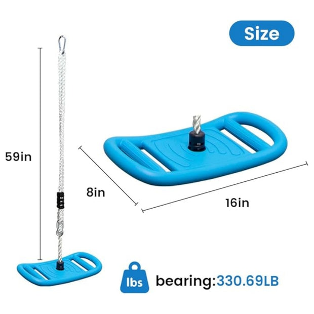 3-in-1 Tree Swing Set for Kids