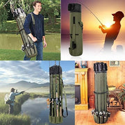 Heavy‑Duty Fishing Rod & Reel Organizer Bag – Holds 5 Rods