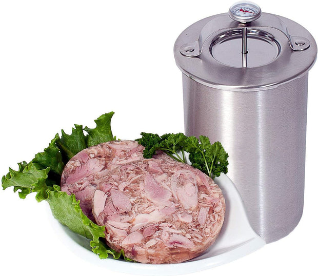 🥩 Stainless Steel Ham Maker – Homemade Deli Meat, Your Way!