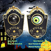 Halloween Doorbell – Animated Eyeball with Spooky Sounds and Light-Up Effect
