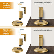 Adjustable Door Stopper – Heavy-Duty No-Drill Floor Mount