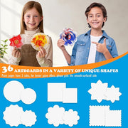 Creative Paint Spin Art Machine Kit – Interactive Art Set for Kids Aged 4-9