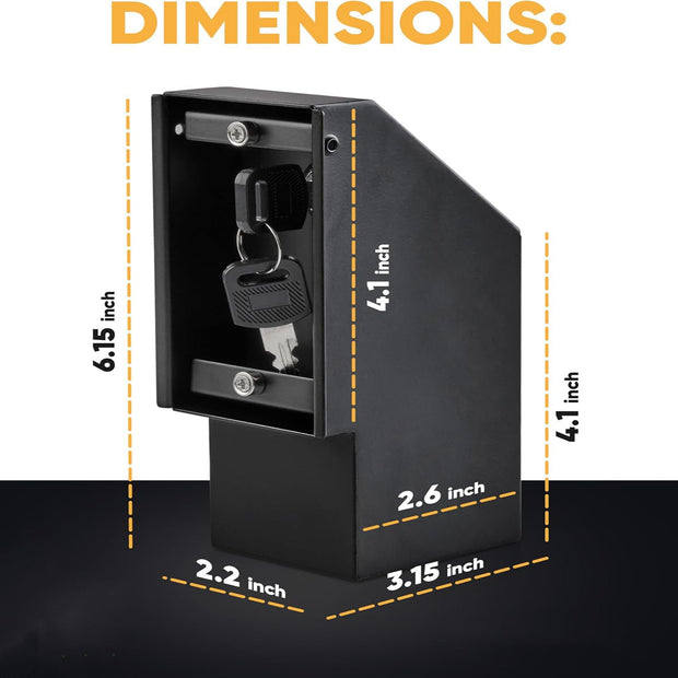 🔒 In-Wall Hidden Safe – Secure, Discreet Storage for Valuables