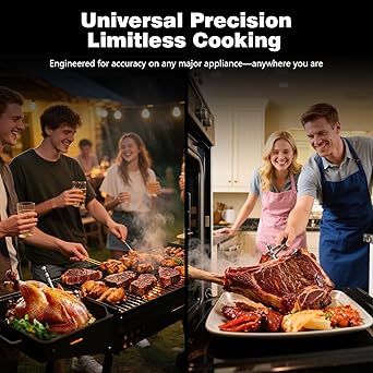 Bluetooth Meat Thermometer Digital – Wireless Smart Meat Thermometer for Grilling