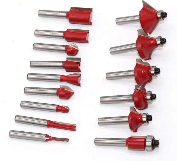 Precision Carbide Tipped Milling Head Set for Fine Engraving and Cutting
