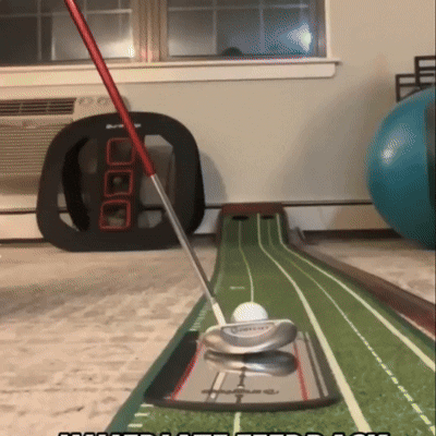 Golf Putting Mirror – Alignment Training Aid with Putting Cup & Tees