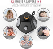 4-Pack 12-Side Fidget Cube Set