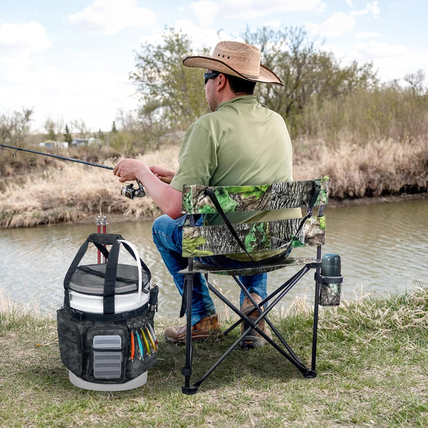 Outdoor Angler Sling Bag - Multifunctional Fishing Crossbody Bag